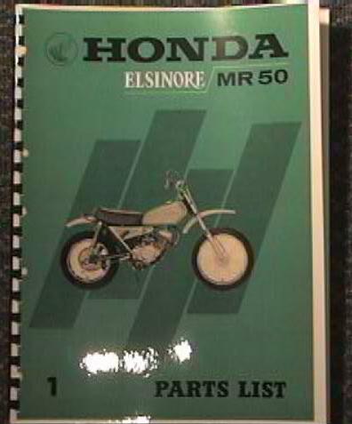 Honda mr50 parts manuel #6